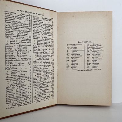 The Express BRITISH INTO METRIC Conversion Tables