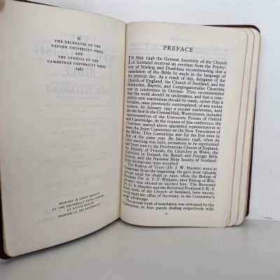 The New English Bible: New Testament