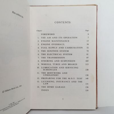THE AUSTIN A40 Owner-Driver Handbook