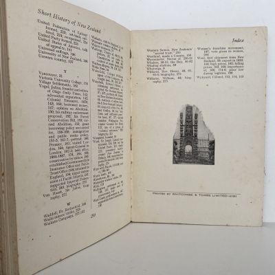 A SHORT HISTORY OF NEW ZEALAND