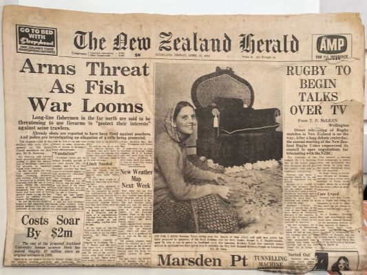 OLD NEWSPAPER: The New Zealand Herald, 14 April 1972