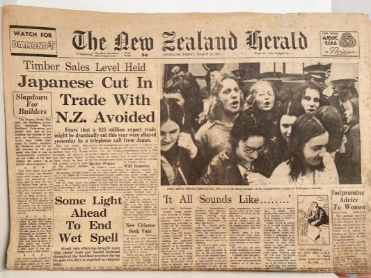 OLD NEWSPAPER: The New Zealand Herald - Vietnam War 10 March 1972