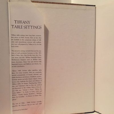 TIFFANY TABLE SETTING: Bramhall House