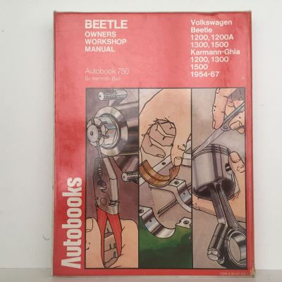 VOLKSWAGON Owners Workshop Manual - Autobook 750: Beetle / Karmann Ghia 1954-67