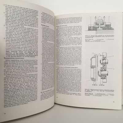 VOLKSWAGON Owners Workshop Manual - Autobook 750: Beetle / Karmann Ghia 1954-67