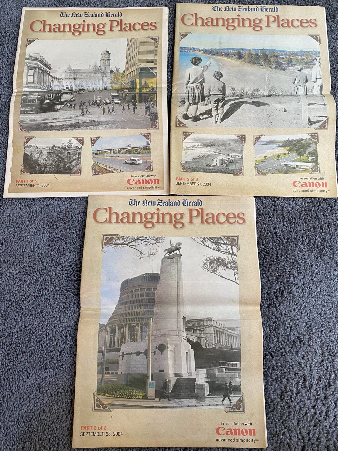 OLD NEWSPAPER: New Zealand Herald - Changing Places Special 2004