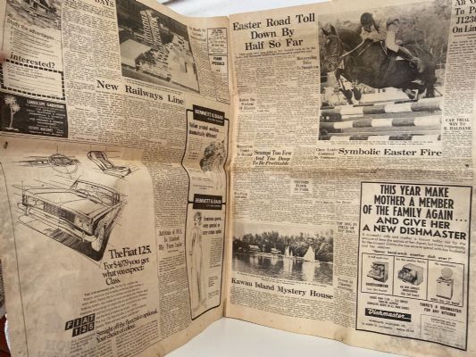 OLD NEWSPAPER: The New Zealand Herald, 3 April 1972 - Vietnam War
