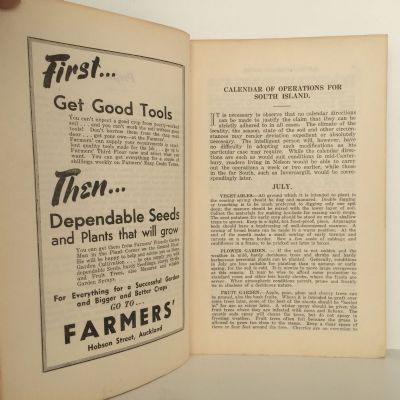 BRETT'S GARDENING GUIDE: 1946 New Revised Edition