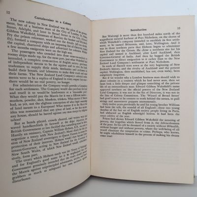 CURTAIN-RAISER TO A COLONY: Sidelights On The Founding of New Zealand