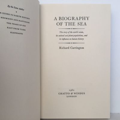 A BIOGRAPHY OF THE SEA