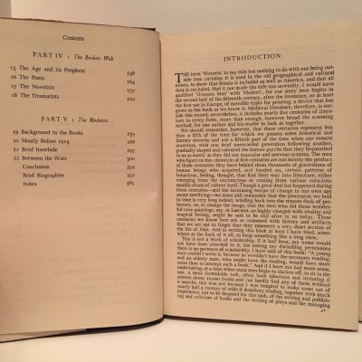 LITERATURE AND WESTERN MAN
