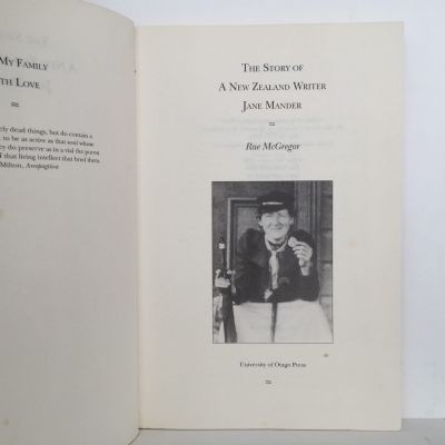 The Story of A New Zealand Writer - Jane Mander