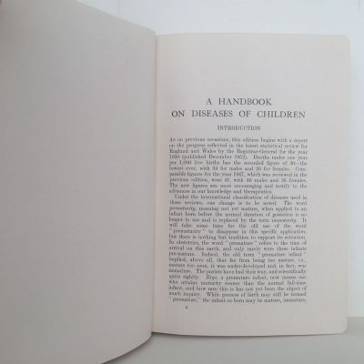 A HANDBOOK ON DISEASES OF CHILDREN