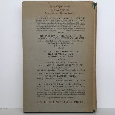 GOOD COMPANY: A Study of Nyakyusa Age Villages