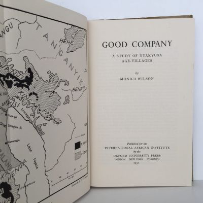 GOOD COMPANY: A Study of Nyakyusa Age Villages