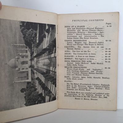 A GUIDE BOOK: To Calcutta Agra Delhi Karachi and Bombay