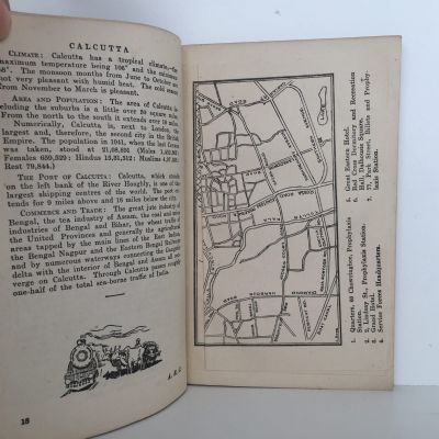 A GUIDE BOOK: To Calcutta Agra Delhi Karachi and Bombay