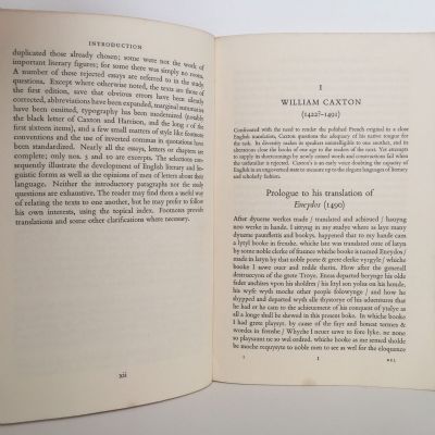 THE ENGLISH LANGUAGE: Essays By English & American Men of Letters 1490-1839