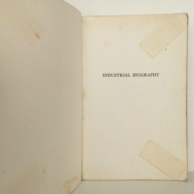 INDUSTRIAL BIOGRAPHY: Iron Workers and Tool Makers