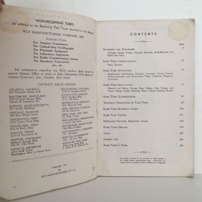 RCA Receiving Tube Manual