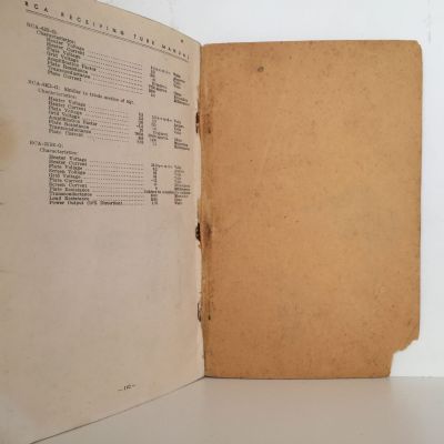 RCA Receiving Tube Manual
