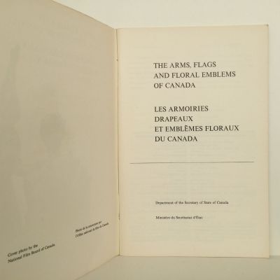 The Arms, Flags and Floral Emblems of Canada