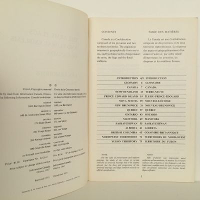 The Arms, Flags and Floral Emblems of Canada