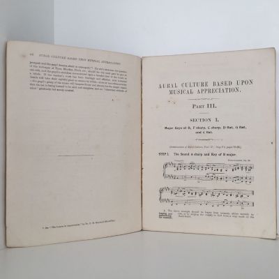 Aural Culture Based Upon Musical Appreciation: Part III