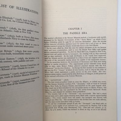 Outline History of Transatlantic Steam Navigation