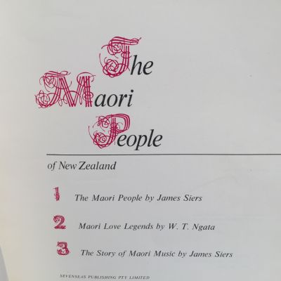 The Maori People of New Zealand