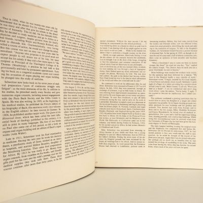 THE WORLD OF ALBERT SCHWEITZER: A Book of Photographs