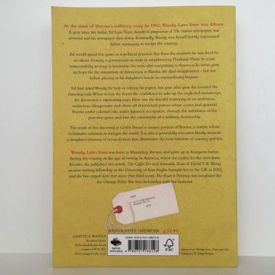 GOLDEN PARASOL: A Daughter's Memoir of Burma