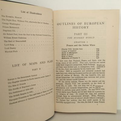 OUTLINES OF EUROPEAN HISTORY Part II