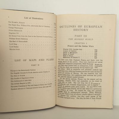 OUTLINES OF EUROPEAN HISTORY Part II
