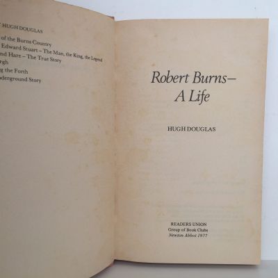 ROBERT BURNS: A Life