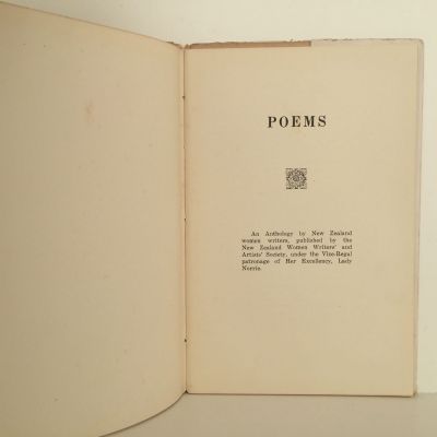 POEMS: Anthology by New Zealand Women Writers
