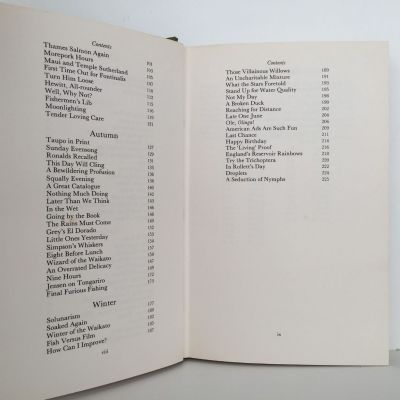 A TAUPO SEASON: A Bedside Book of Trout Fishing In New Zealand