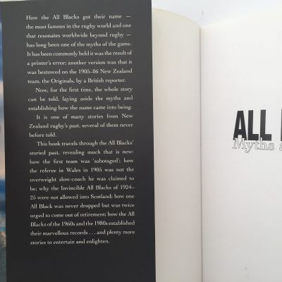 ALL BLACKS Myths and Legends