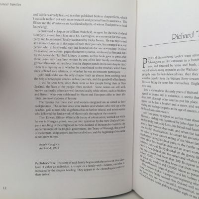 PIONEER FAMILIES: The Settlers of 19th Century New Zealand