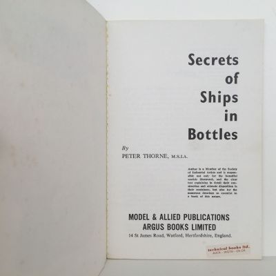 Secrets of Ships In Bottles