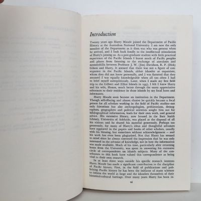 THE CHANGING PACIFIC: Essays In Honour of H.E. Maude