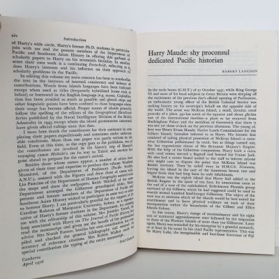 THE CHANGING PACIFIC: Essays In Honour of H.E. Maude