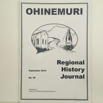 OHINEMURI: Regional History Journal. No 56