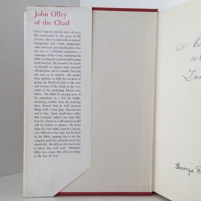 JOHN OLLEY: Pioneer Missionary To The Chad
