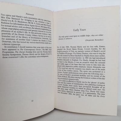 HARDY: Novelist and Poet