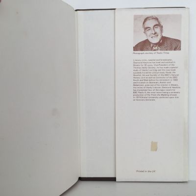 HARDY: Novelist and Poet