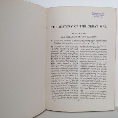 THE HISTORY OF THE GREAT WAR: Vol IV
