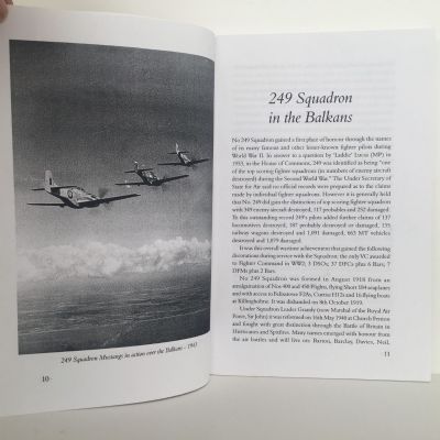 From Fiji To Balkan Skies: A Fighter Pilot's Memories of 249 Squadron In WW II