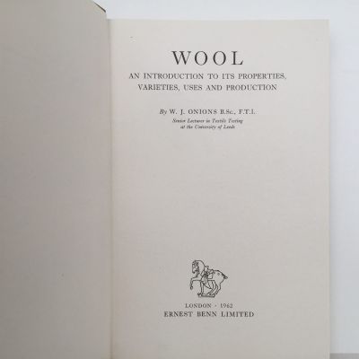 WOOL: An Introduction To Its Properties and Uses