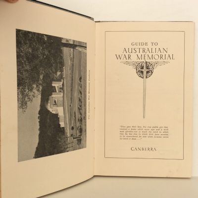 AUSTRALIAN WAR MEMORIAL, CANBERRA: Guide to